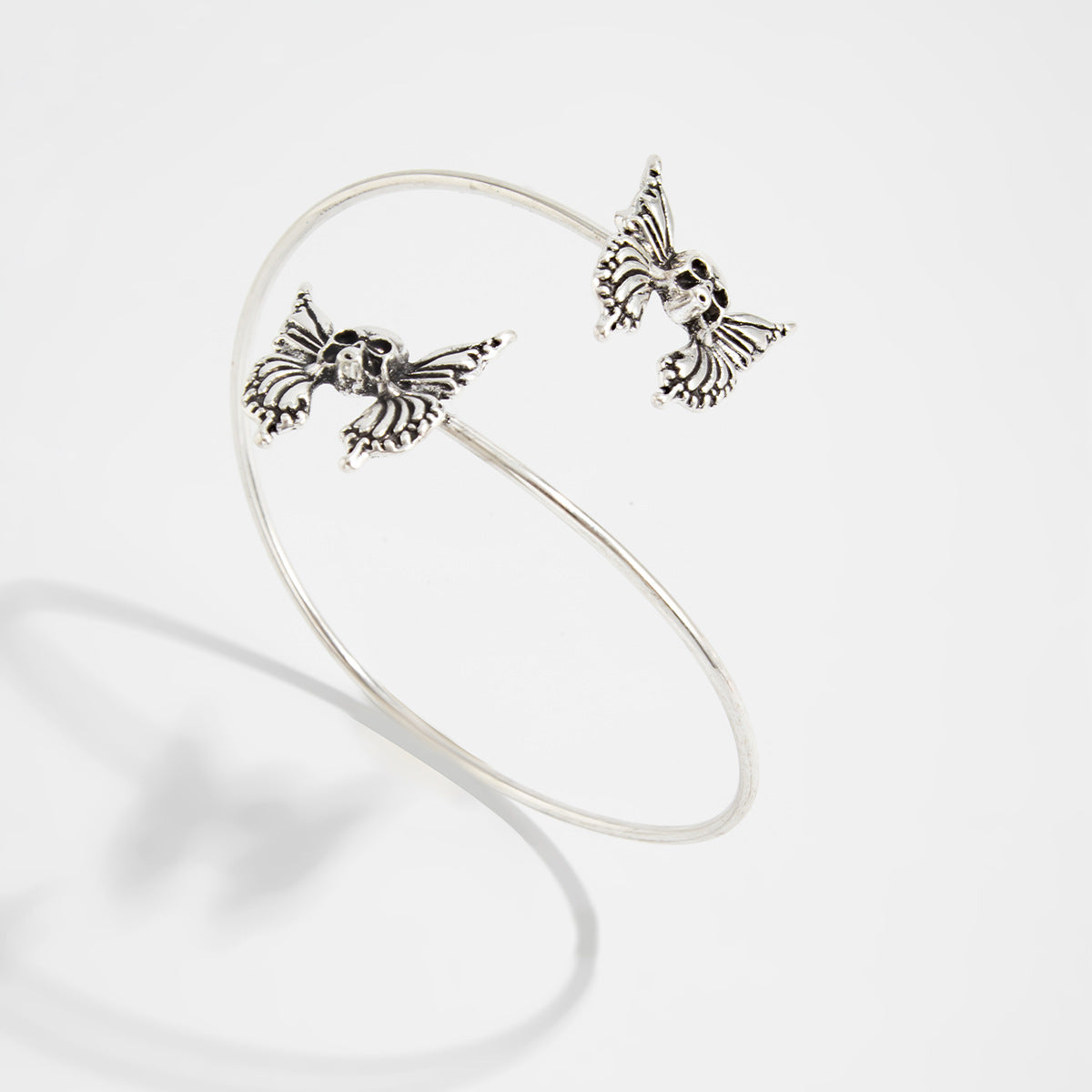 Gothic Spider Web Cross Open Arm Bracelet Bold Statement Planderful Vienna Verve For Halloween Lovers