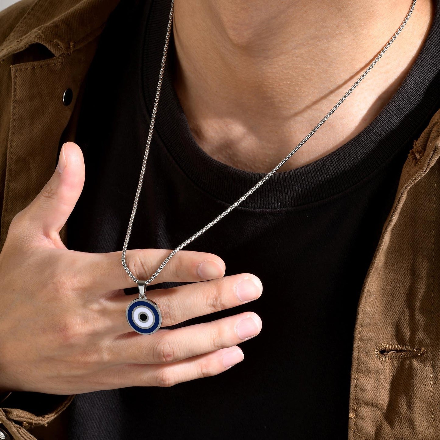 European And American Jewelry Wholesale Steel Necklace For Men