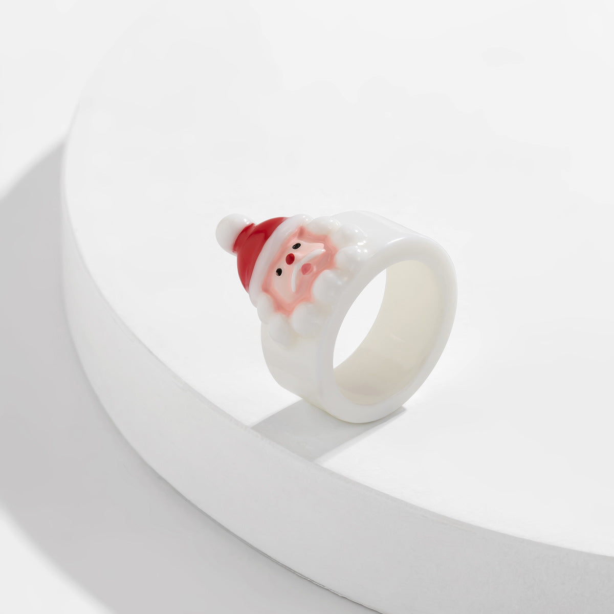 Festive Holiday Jewelry Collection Featuring Santa Claus, Reindeer, and Geometric Bracelets