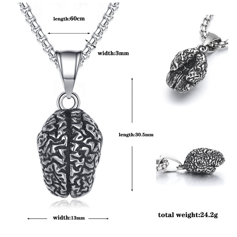 Steel Necklace – Statement Men's Necklace