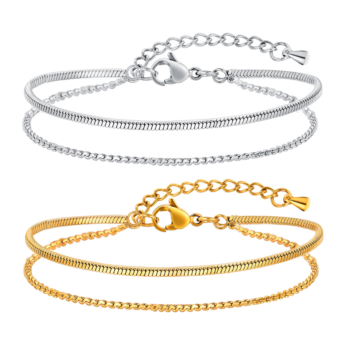 Snake Stainless Steel Bracelet