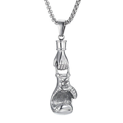 Vintage Stainless Steel Pendant