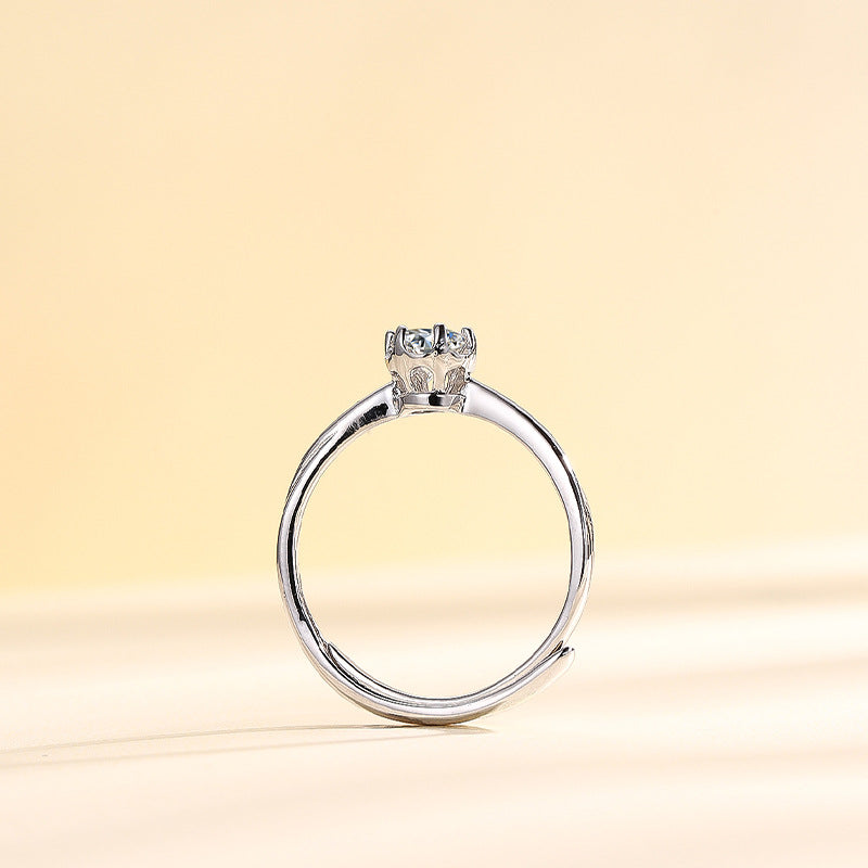 Minimalist S925 Sterling Silver Women's Ring