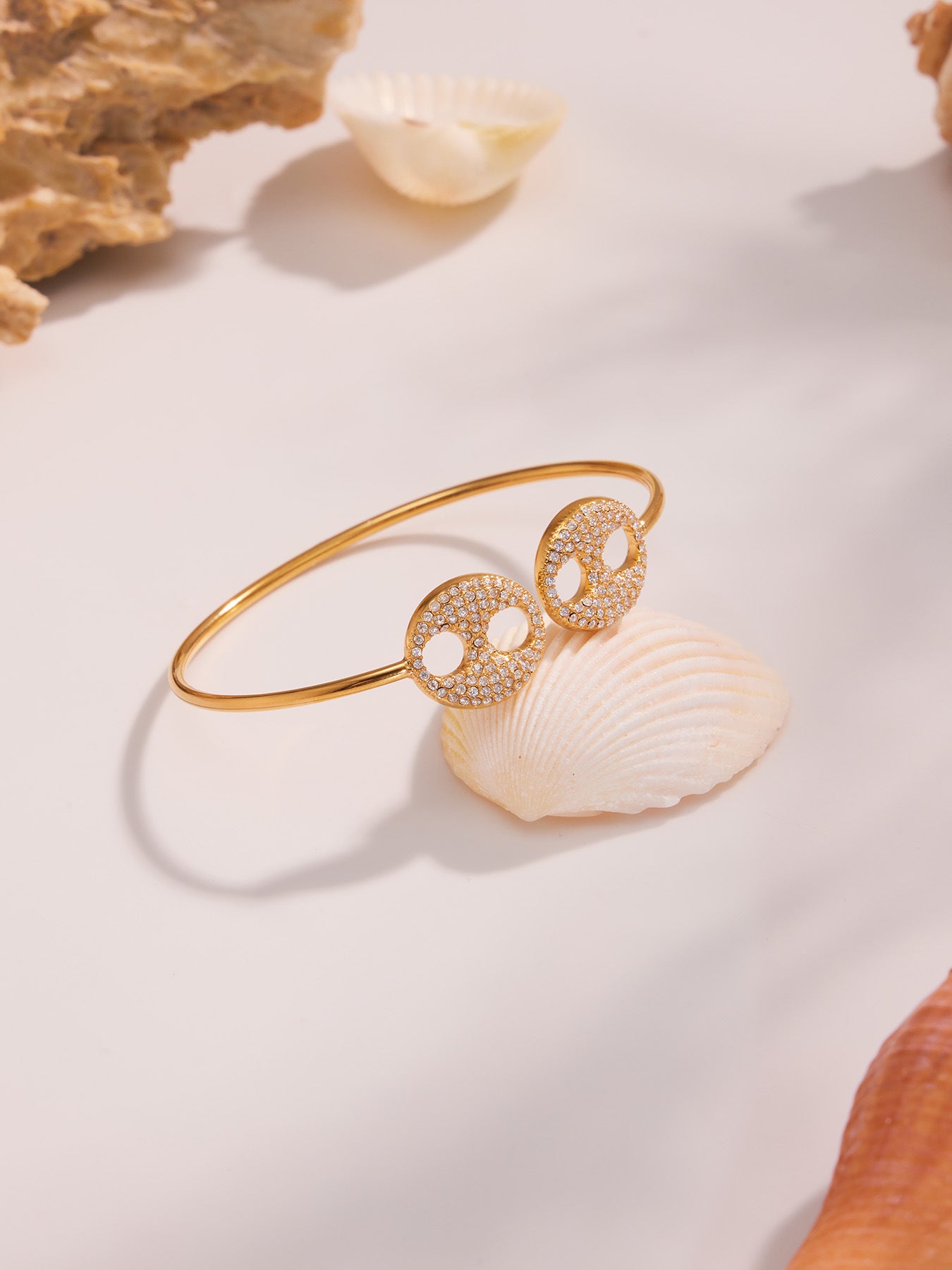 Planderful Everyday Light Luxury Zircon Geometric Bracelet