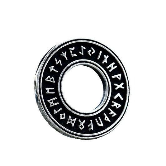 Viking Rune-Inspired Stainless Steel Pendant for Men - Wholesale Titanium Steel Jewelry