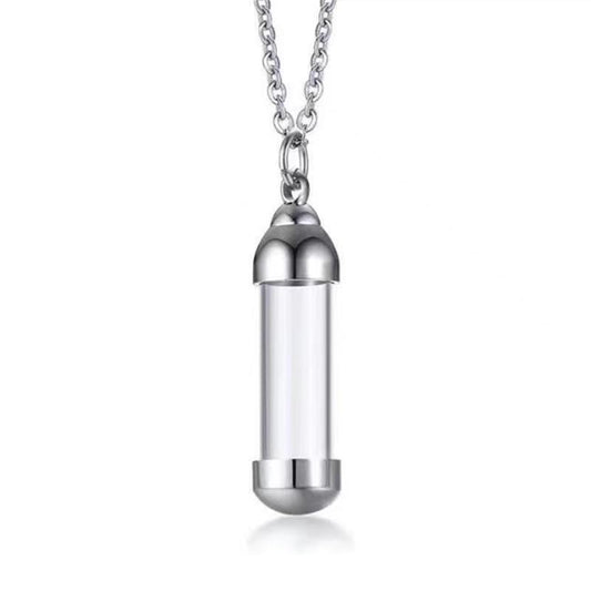 Planderful Everyday Genie Relic Bottle Pendant Necklace Waterproof Talisman Tube Gift For Spiritual Seekers
