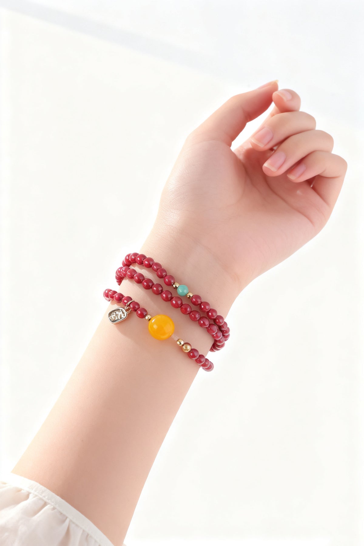 Cinnabar Multi-Wrap Bracelet