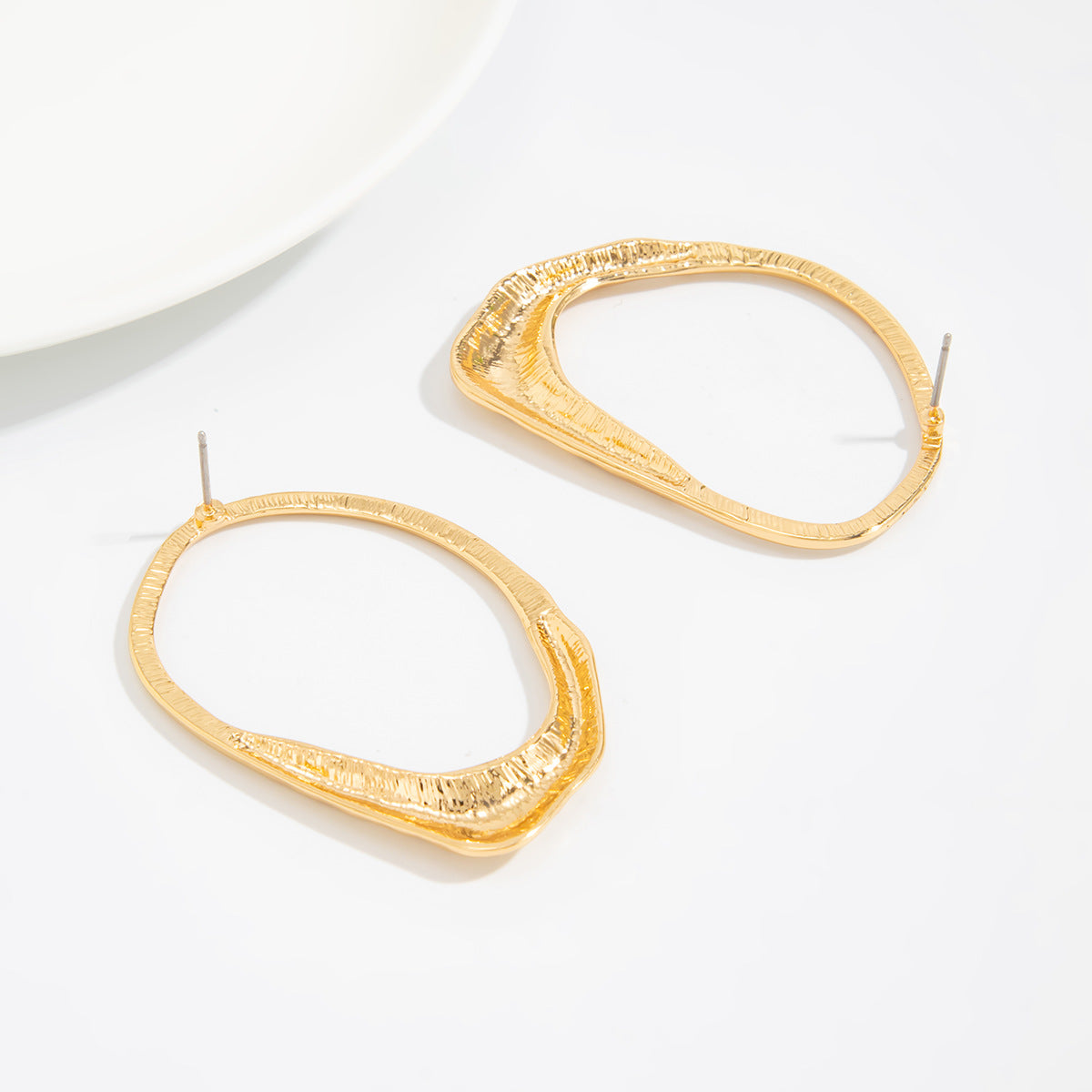 Snake Shaped Exaggerated Long Twist Earrings Planderful Vienna Verve For Women Hollow Geometric Statement