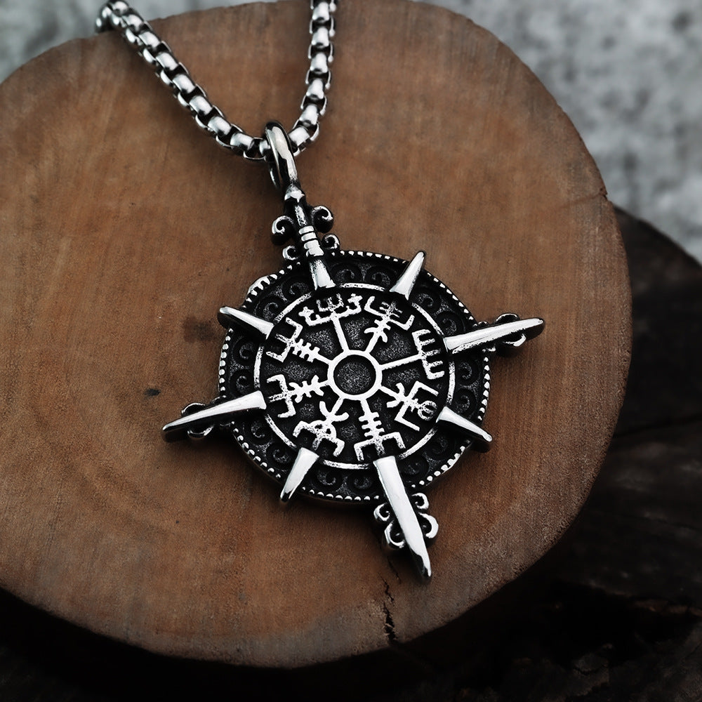 European and American Style Nordic Viking Pendant Necklace