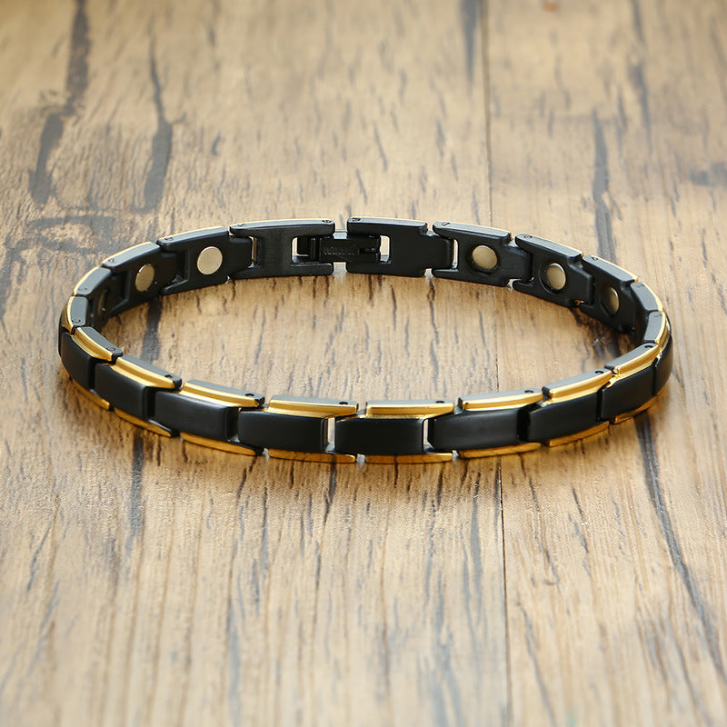Titanium Magnetic Bracelet Men's Four-in-One Metal Jewelry