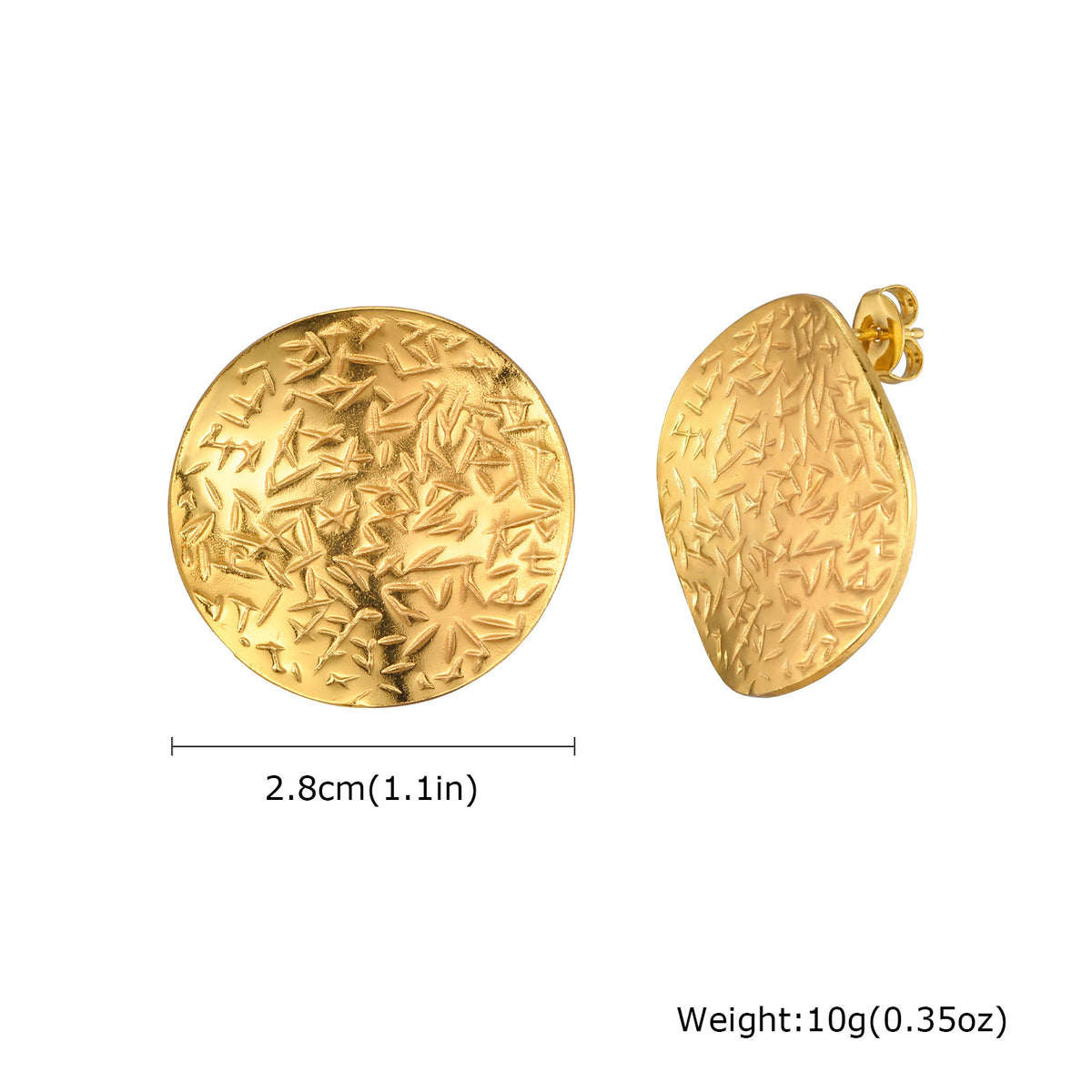 Stainless Steel Vintage Earrings