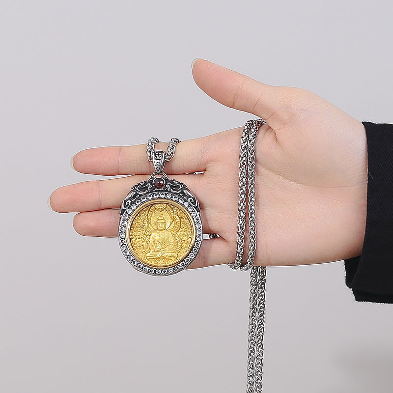 Zircon Necklace – Vintage for Men