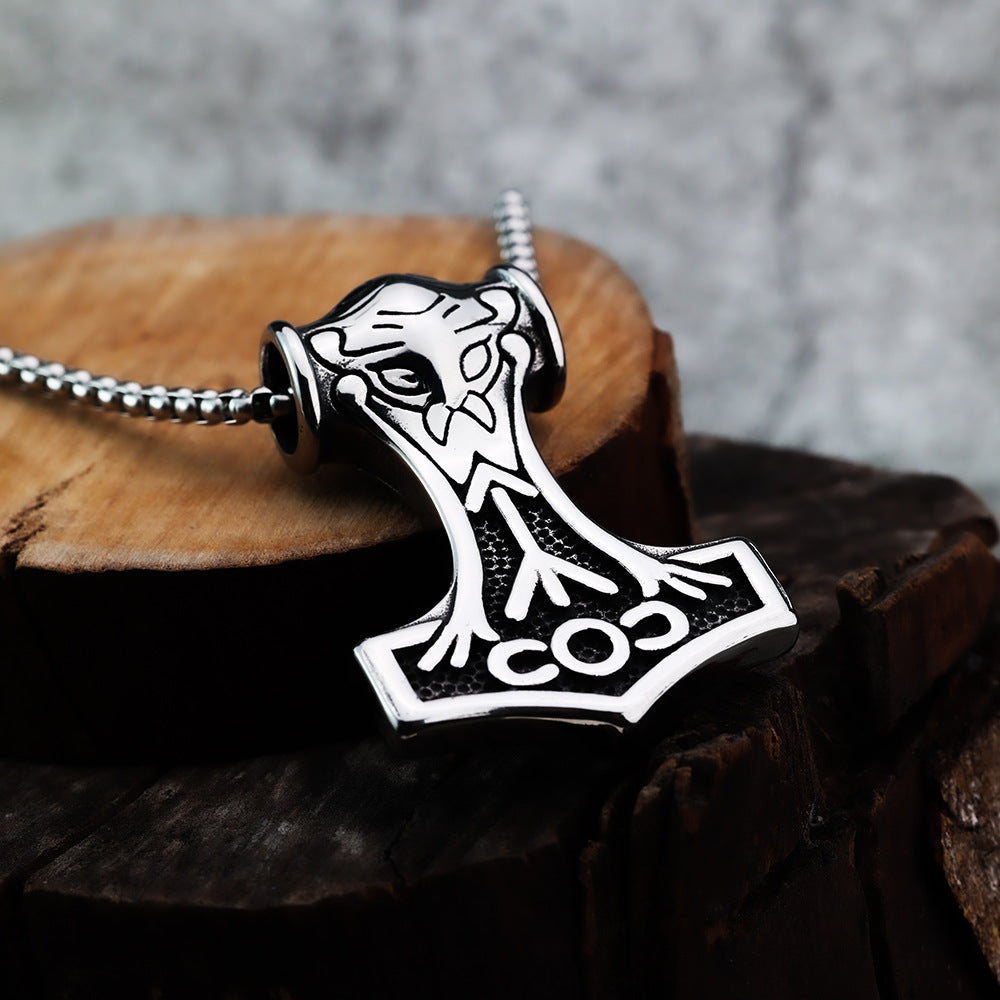Cross-Border Nordic Viking Pendant Odin Crow Jewelry for Men