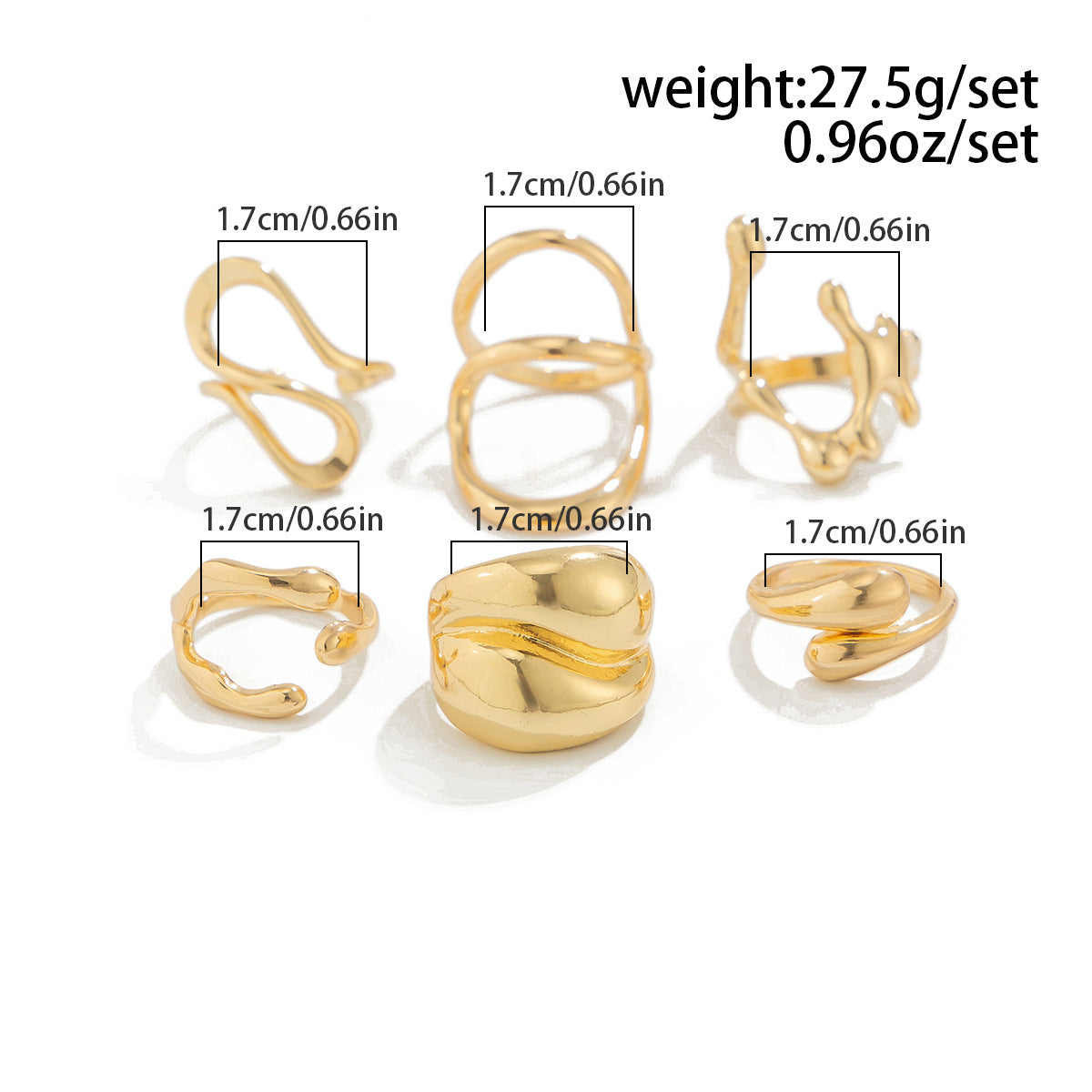 Planderful Vienna Verve Exaggerated Cross Thread Ring For Retro Geometric Statement Jewelry Unisex