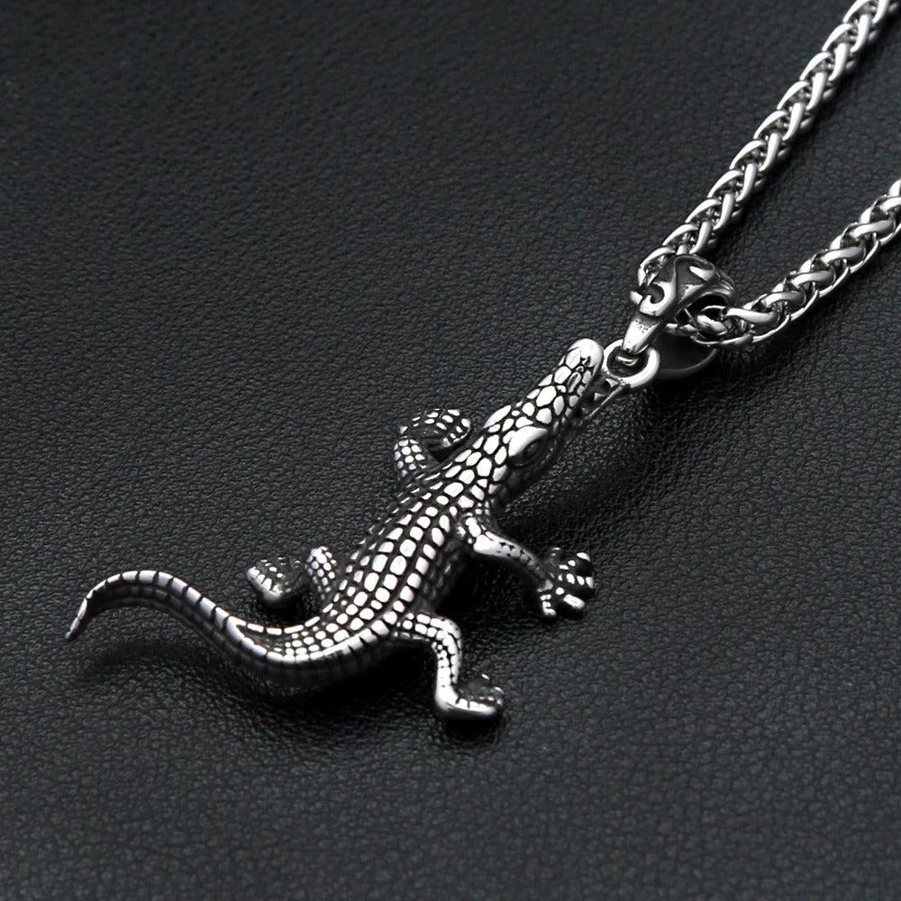 Punk Retro Stainless Steel Men's Pendant Necklace
