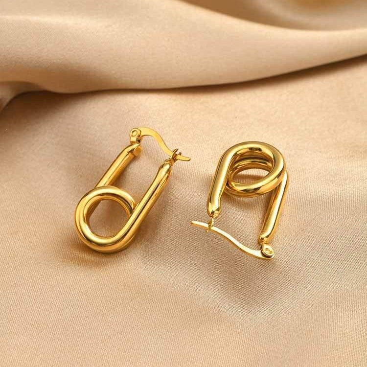 Modern Stainless Steel Earrings