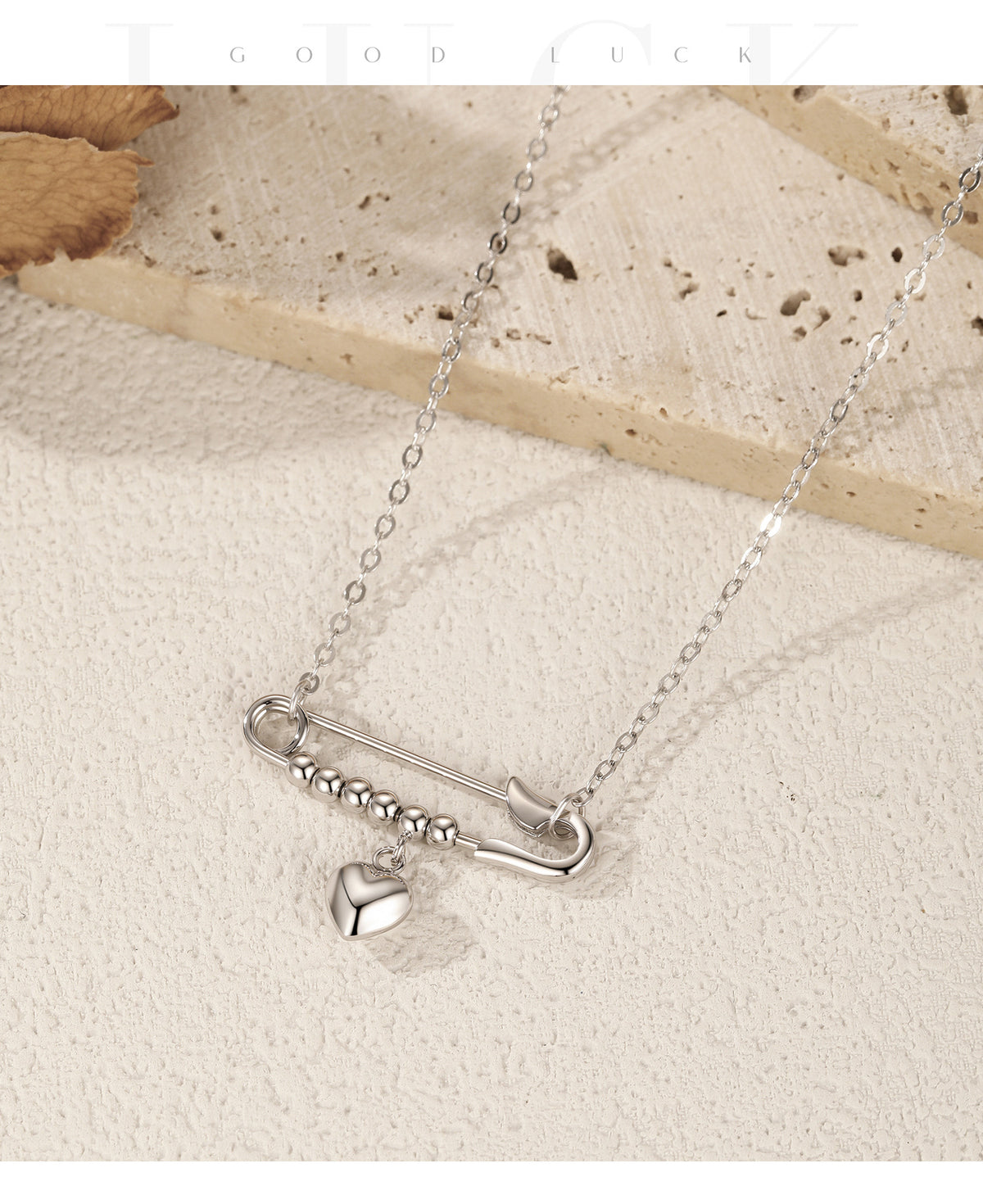 925 Sterling Silver Mirror Heart Pendant Necklace