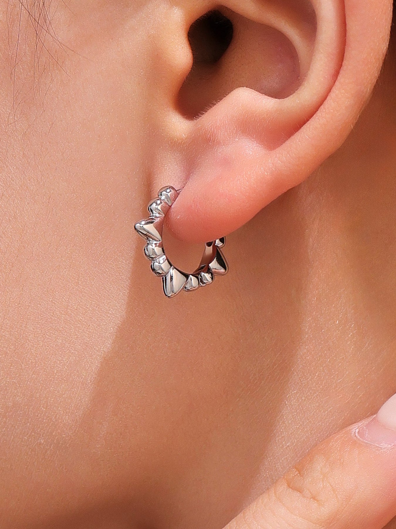 Planderful Everyday Genie Rivet Ring Earrings Commuters