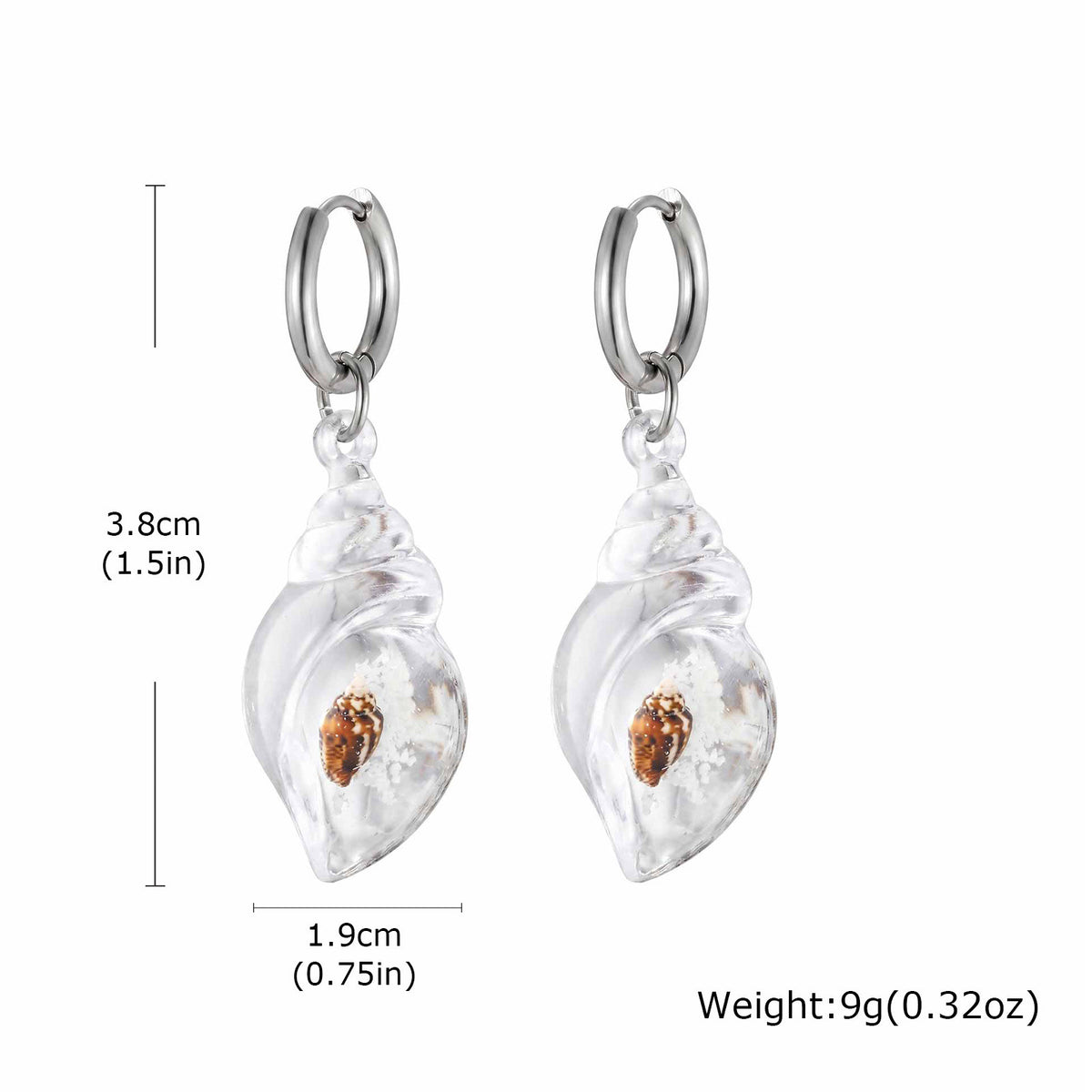Gold- or Silver-Tone Charm Drop Earrings — 5 Styles