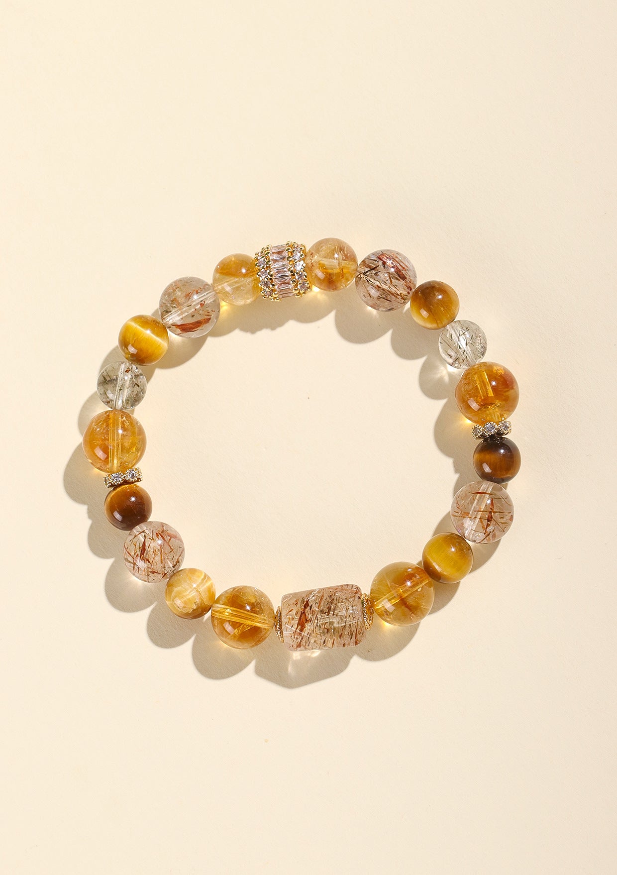 Planderful Fortune's Favor Bracelet – Elegant Crystal Beaded Design