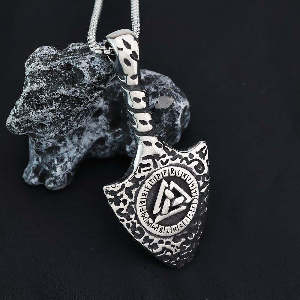 European and American Jewelry Wholesale Men's Retro Viking Pendant