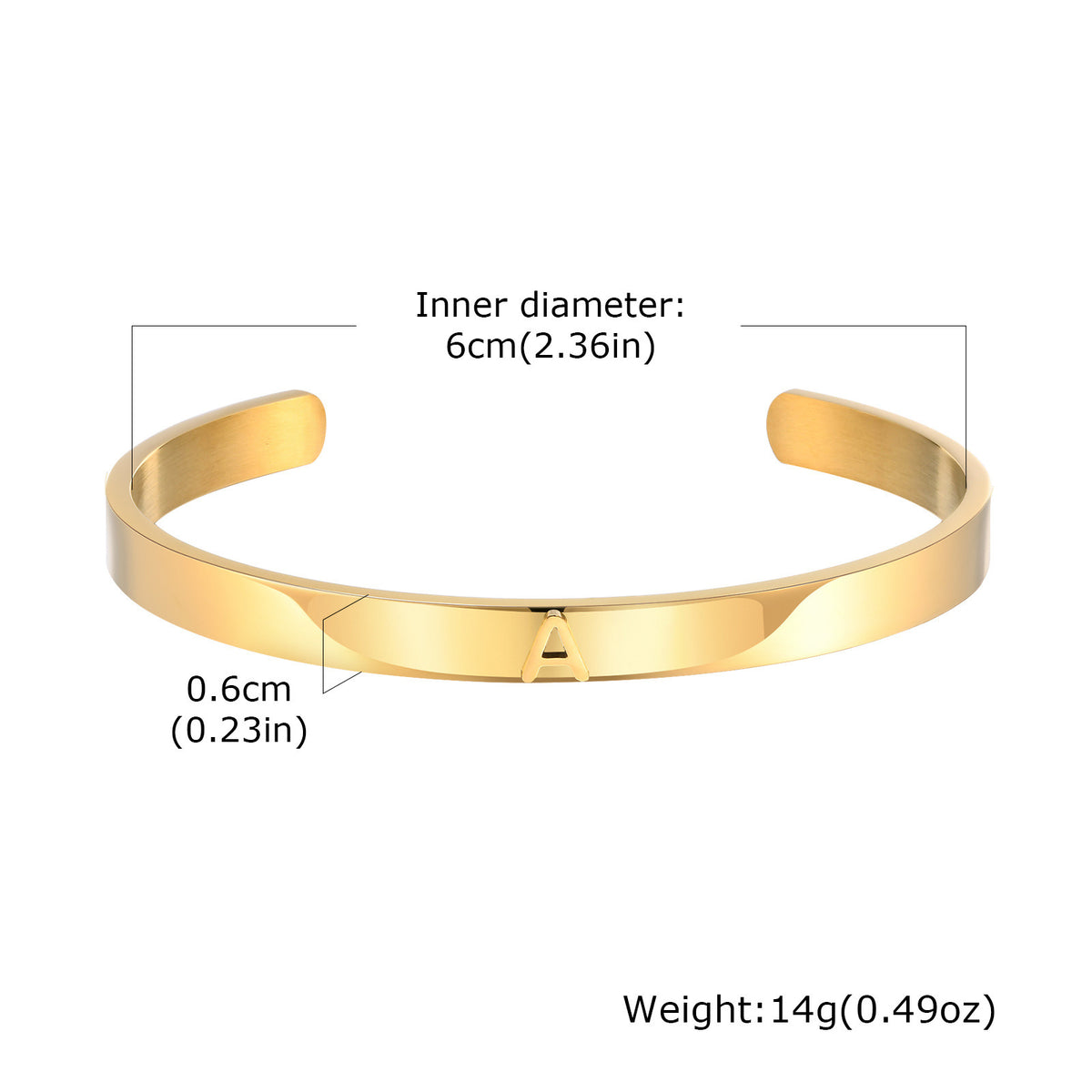 Adjustable Stainless Steel Bracelet