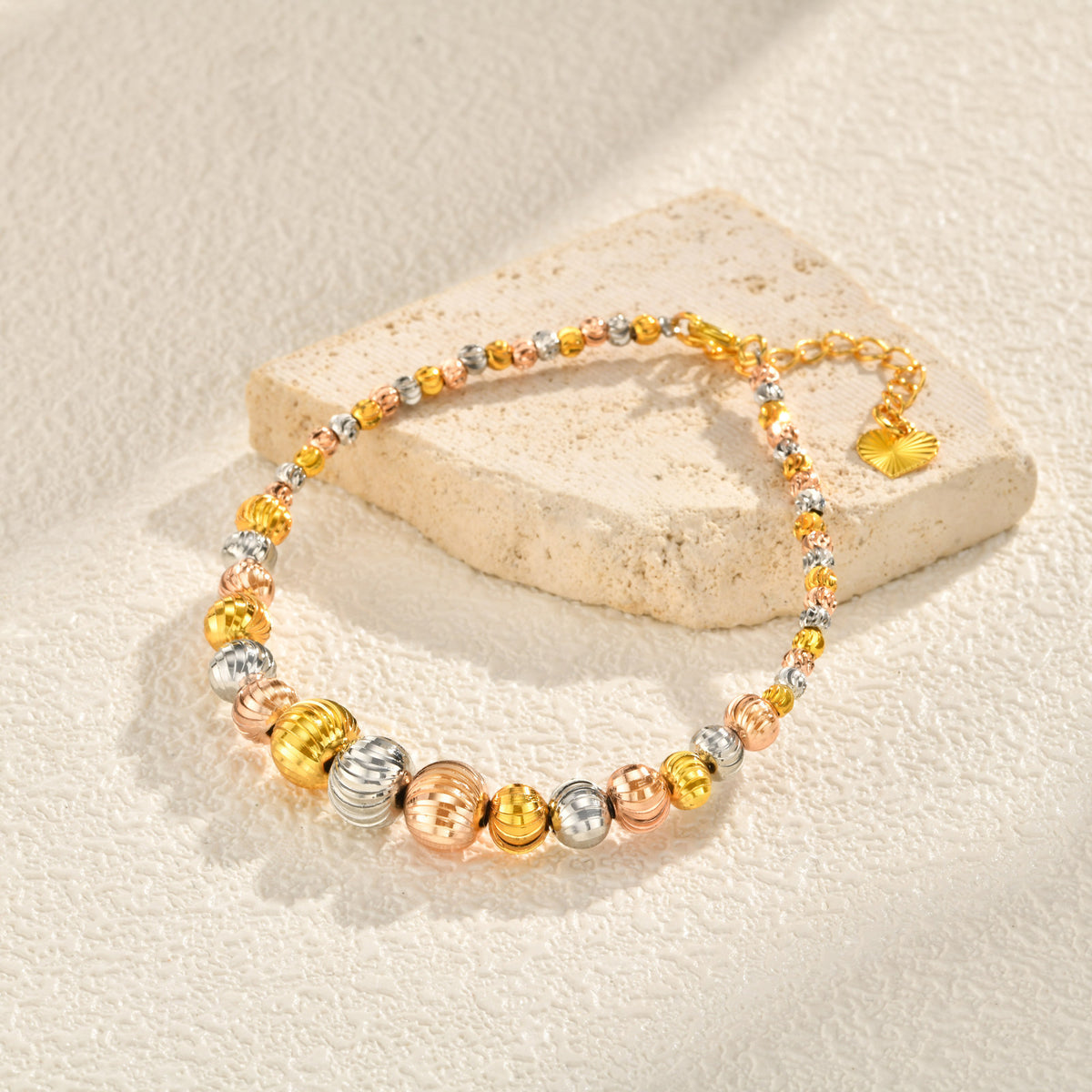 Coordinated Zircon Jewelry Collection – Ring, Bracelet & Earrings