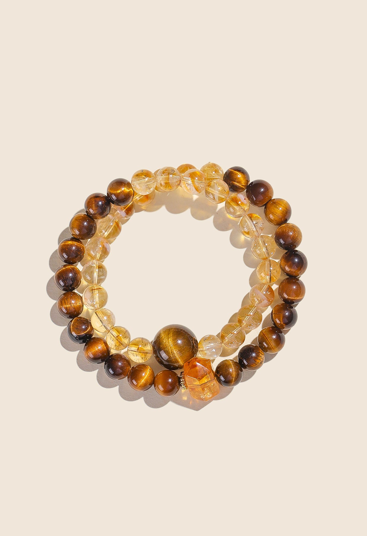 Planderful Fortune's Favor Bracelet – Unique Yellow Tiger Eye Design