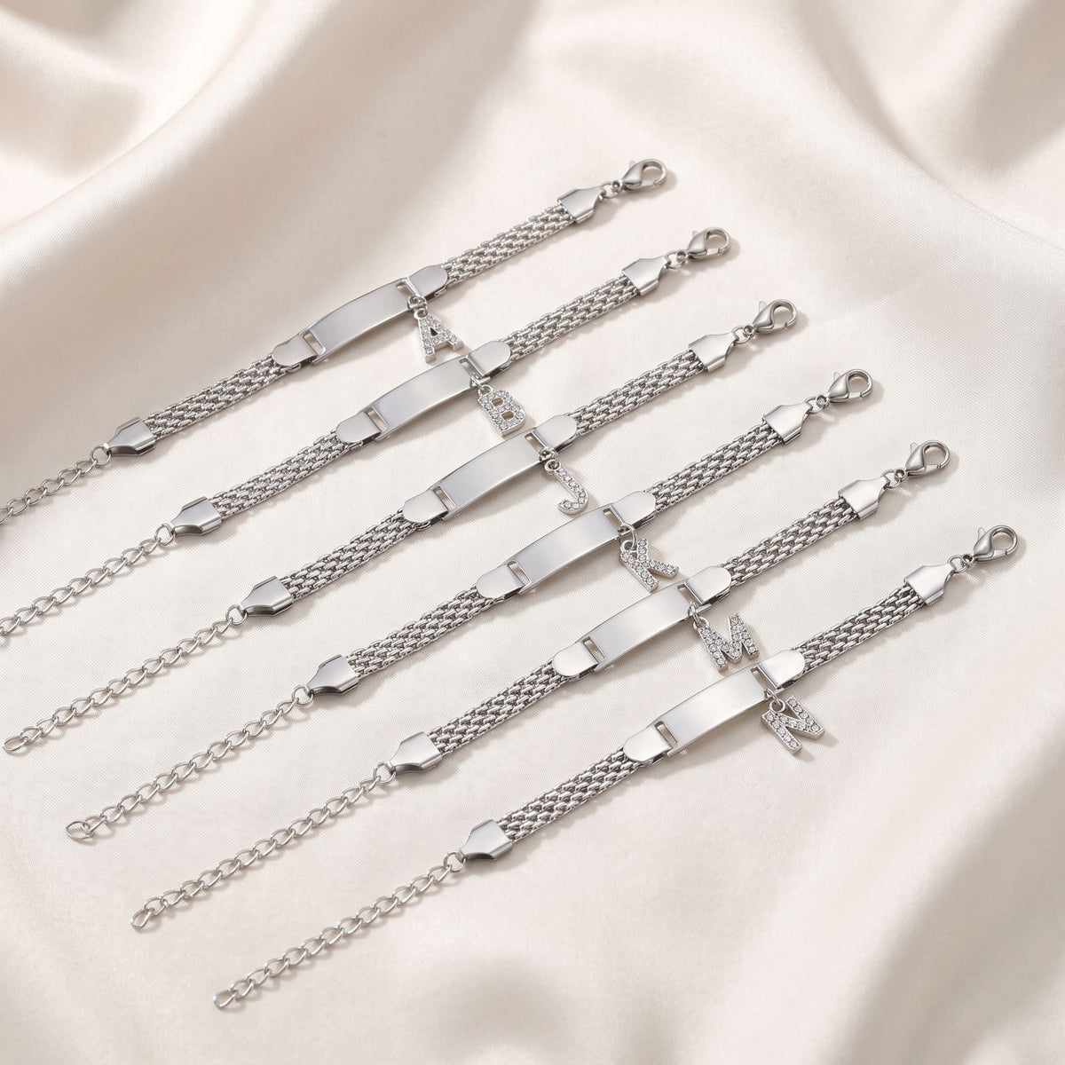 Zircon Stainless Steel Bracelet
