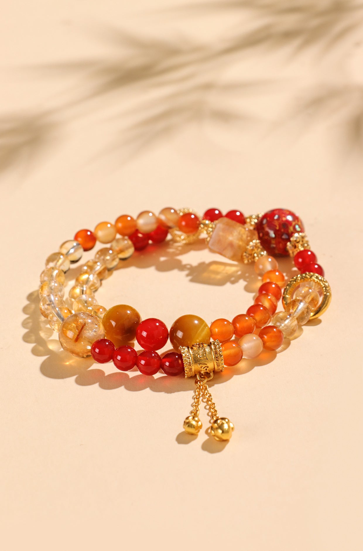 Planderful Fortune's Favor Bracelet – Unique Crystal and Tiger Eye Design