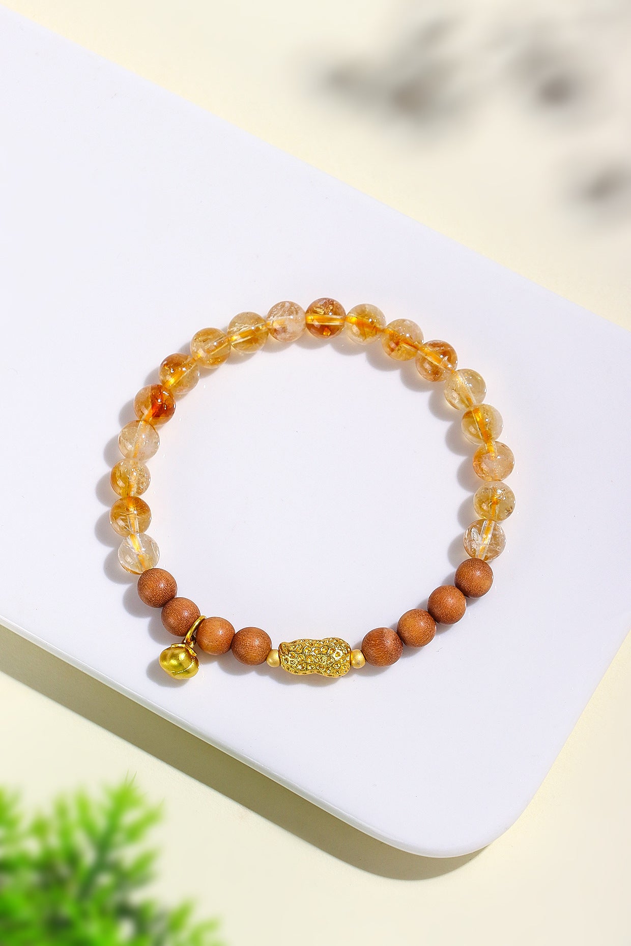 Planderful Fortune's Favor Citrine Bracelet – High-End Fashion Statement