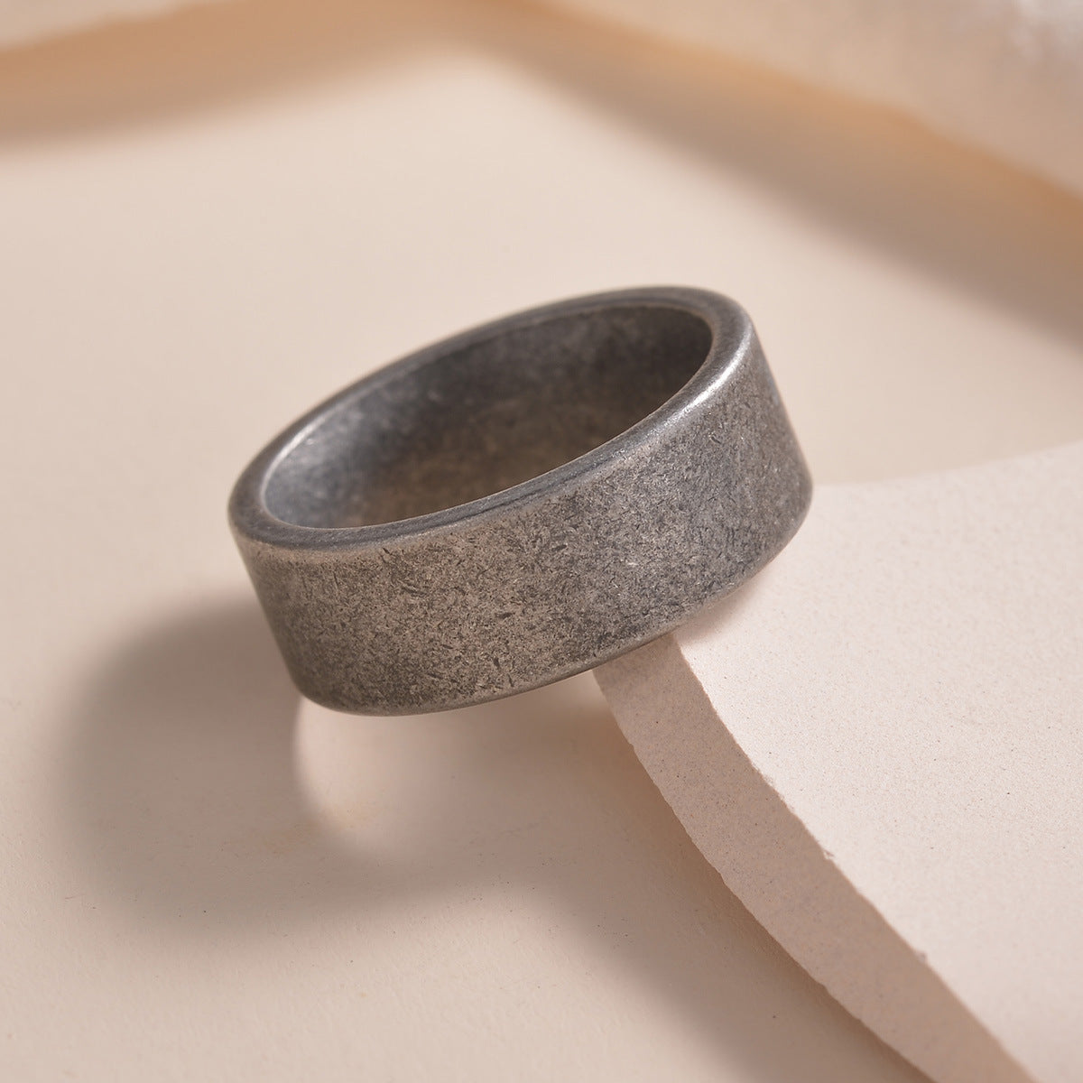 Planderful Rotatable Chain Ring For Unisex Wearers Durable Steel With Protection Symbol Everyday Genie Collection