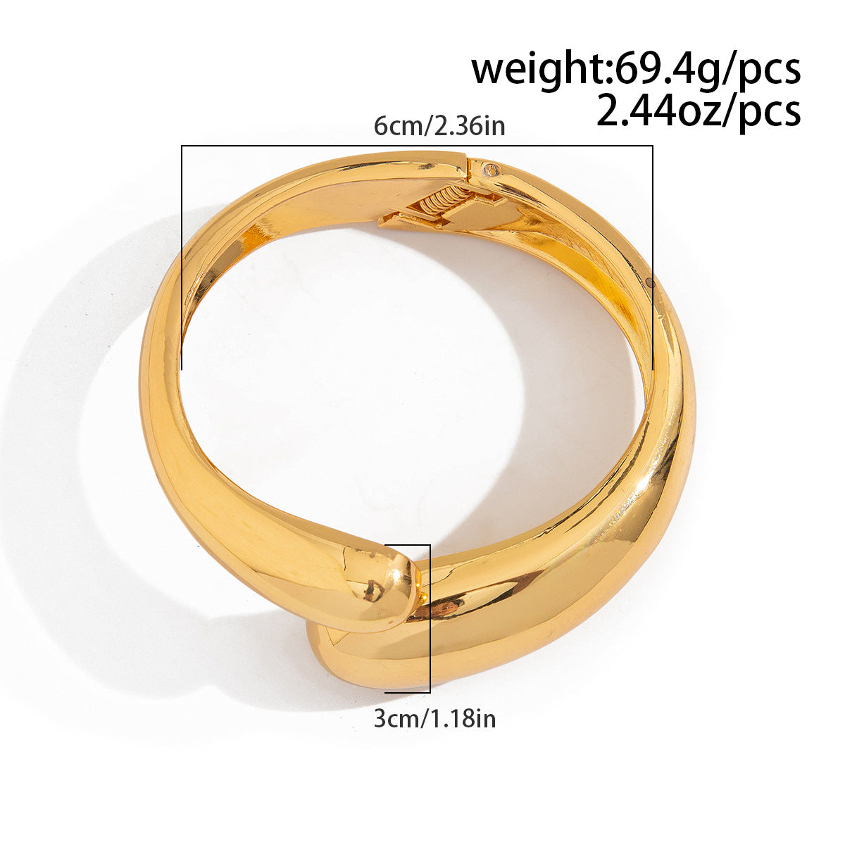 Water Drop Geometric Bracelet By Planderful Vienna Verve For Women Bold Retro Statement