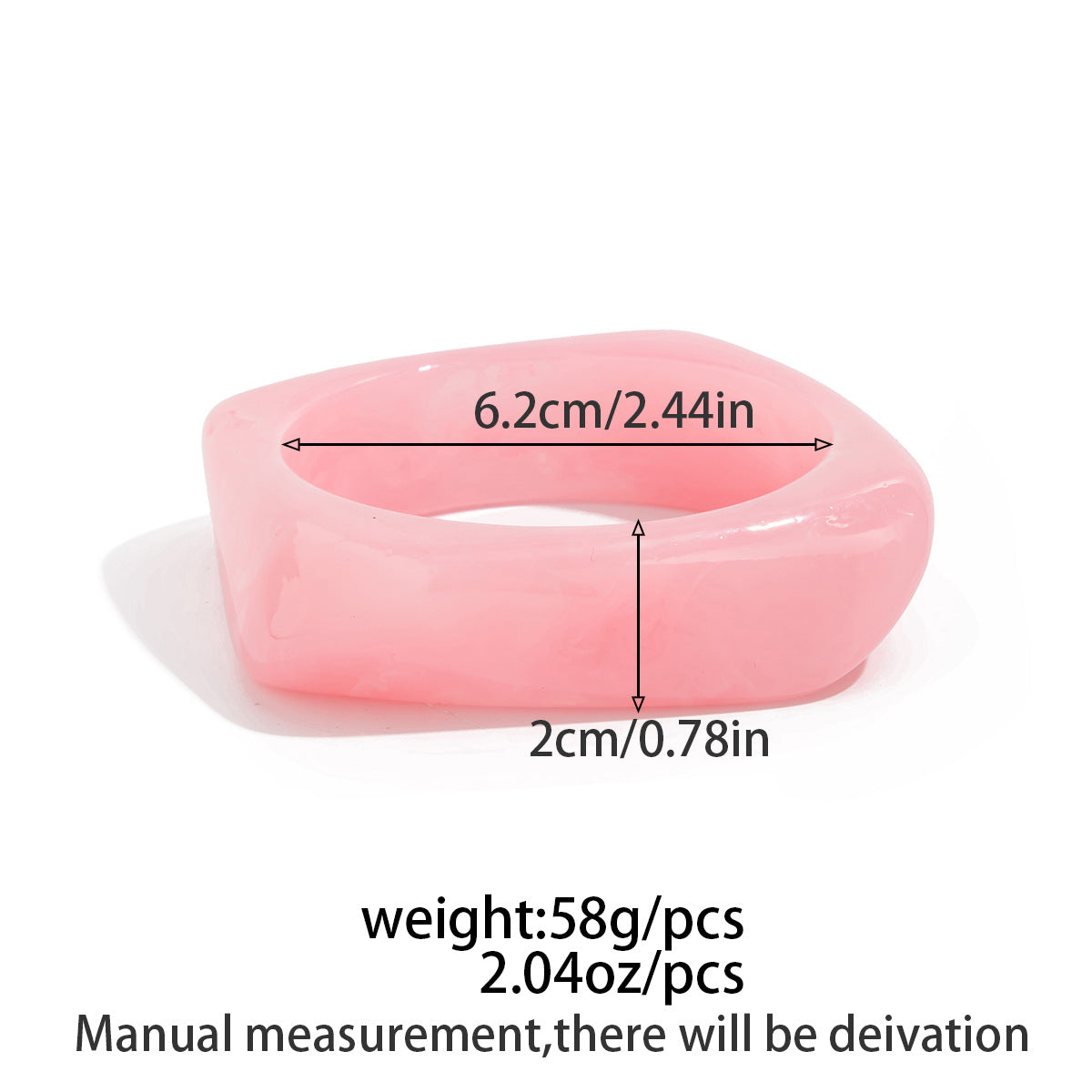 Geometric Polygon Bracelet By Planderful Vienna Verve For Women Translucent Exaggerated Modern Statement Jewelry