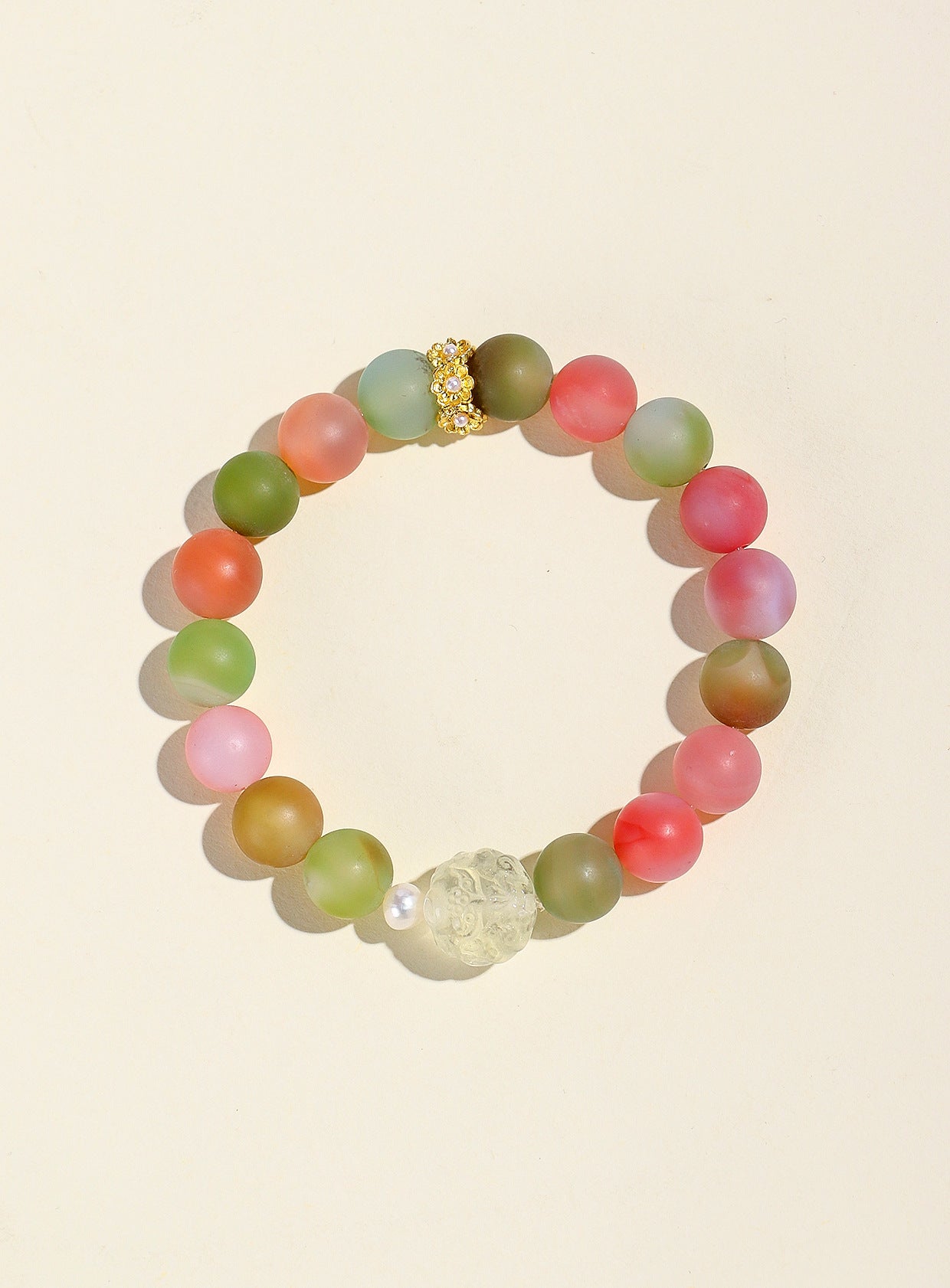 Planderful Fortune's Favor Bracelet – High-End Agate and Citrine Design