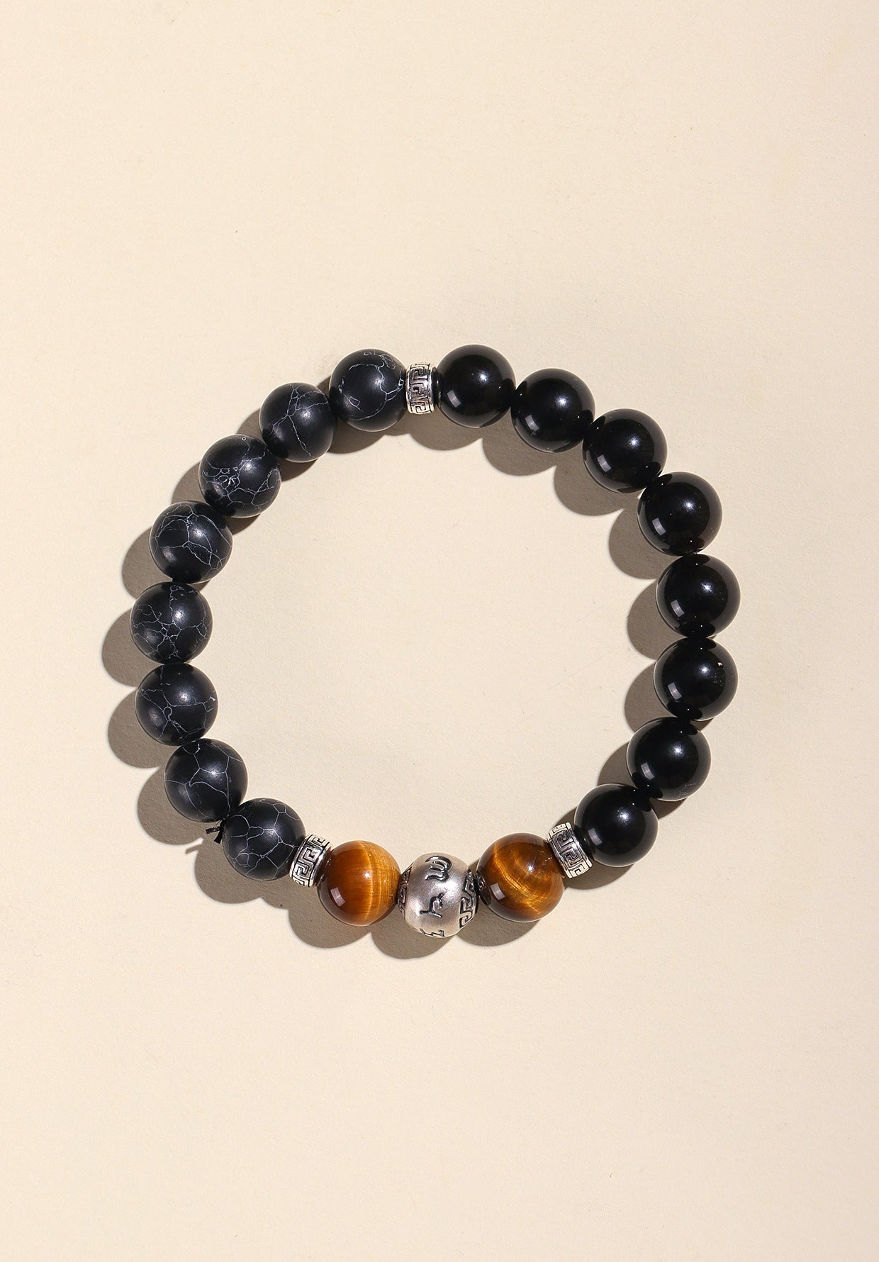 Planderful Fortune's Favor Bracelet – Natural Obsidian Gemstone for Wealth and Prosperity
