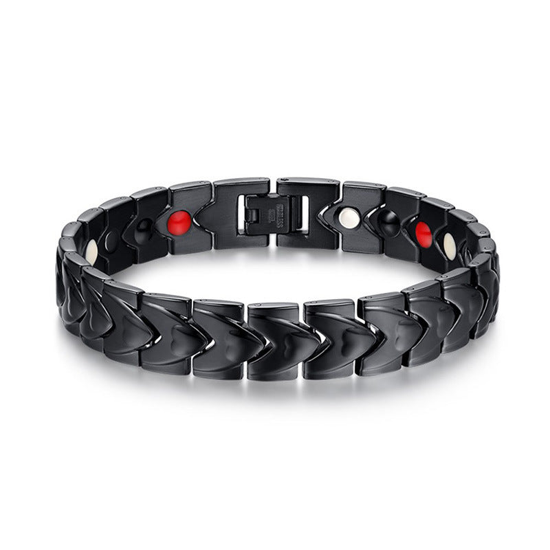 New Listing Korean Version Jewelry Titanium Steel Men's Bracelet