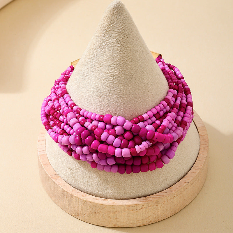 Planderful Vienna Verve Bracelet – Fashionable Multi-Layer Beach Accessory