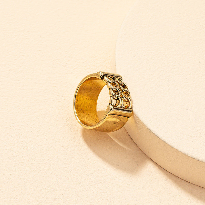 Retro Metal Ring - Vienna Verve Collection