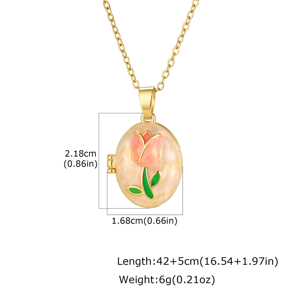 Vintage Stainless Steel Pendant