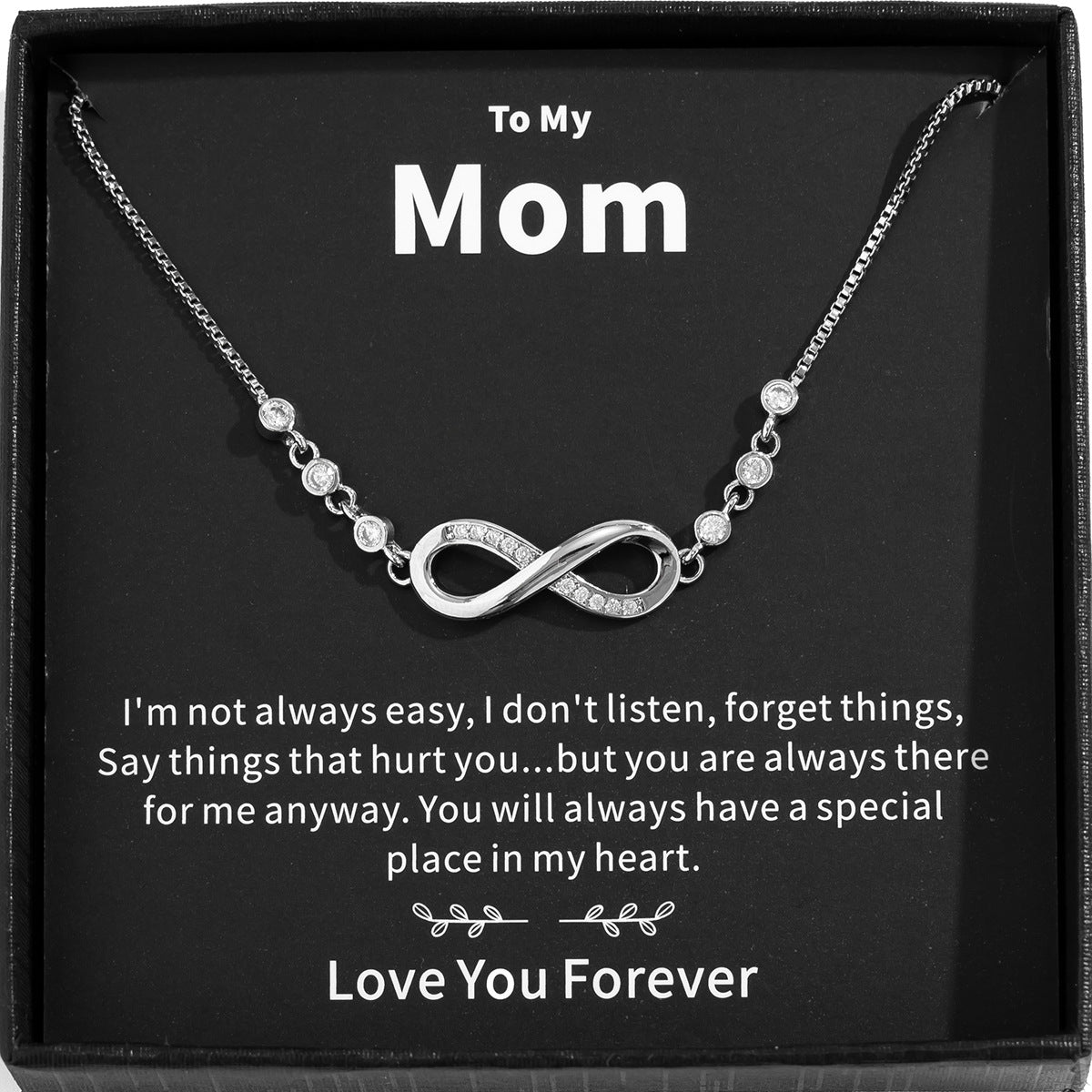 Elegant Mother's Day Necklace with Gift Box - Vienna Verve Collection