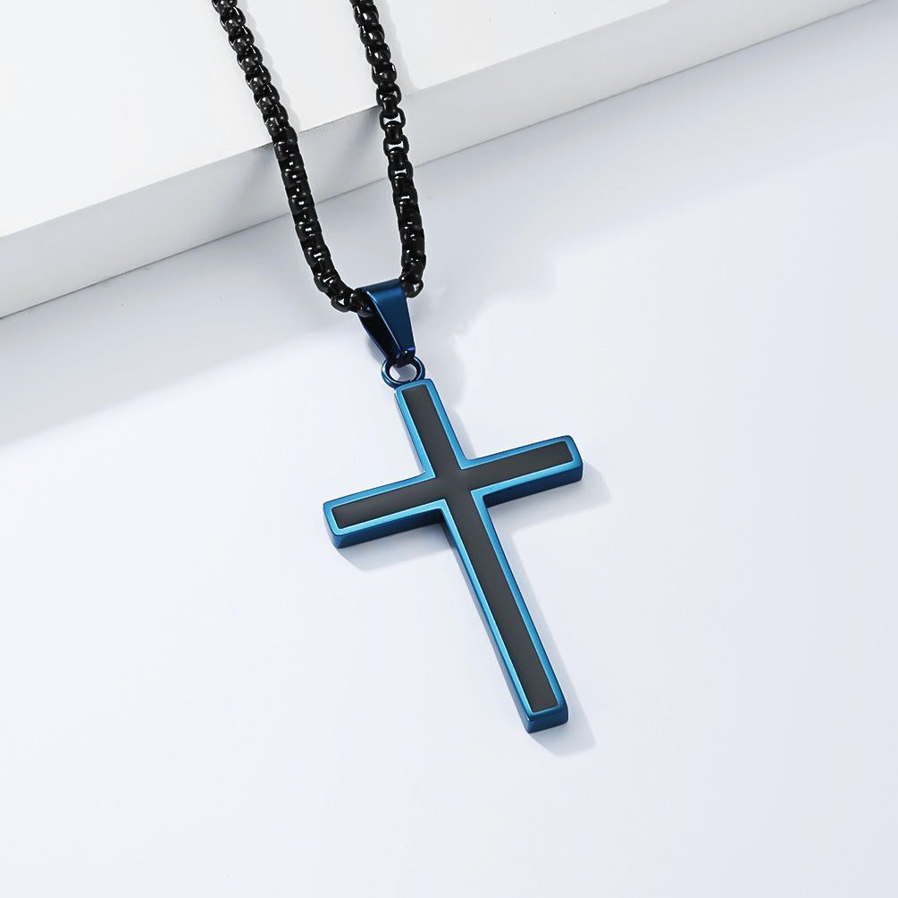 Stainless Steel Cross Necklace