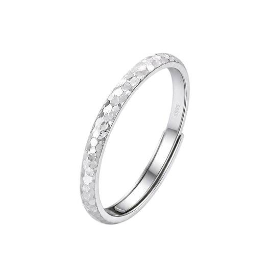 Burst Shredded S925 Sterling Silver Women's Ring