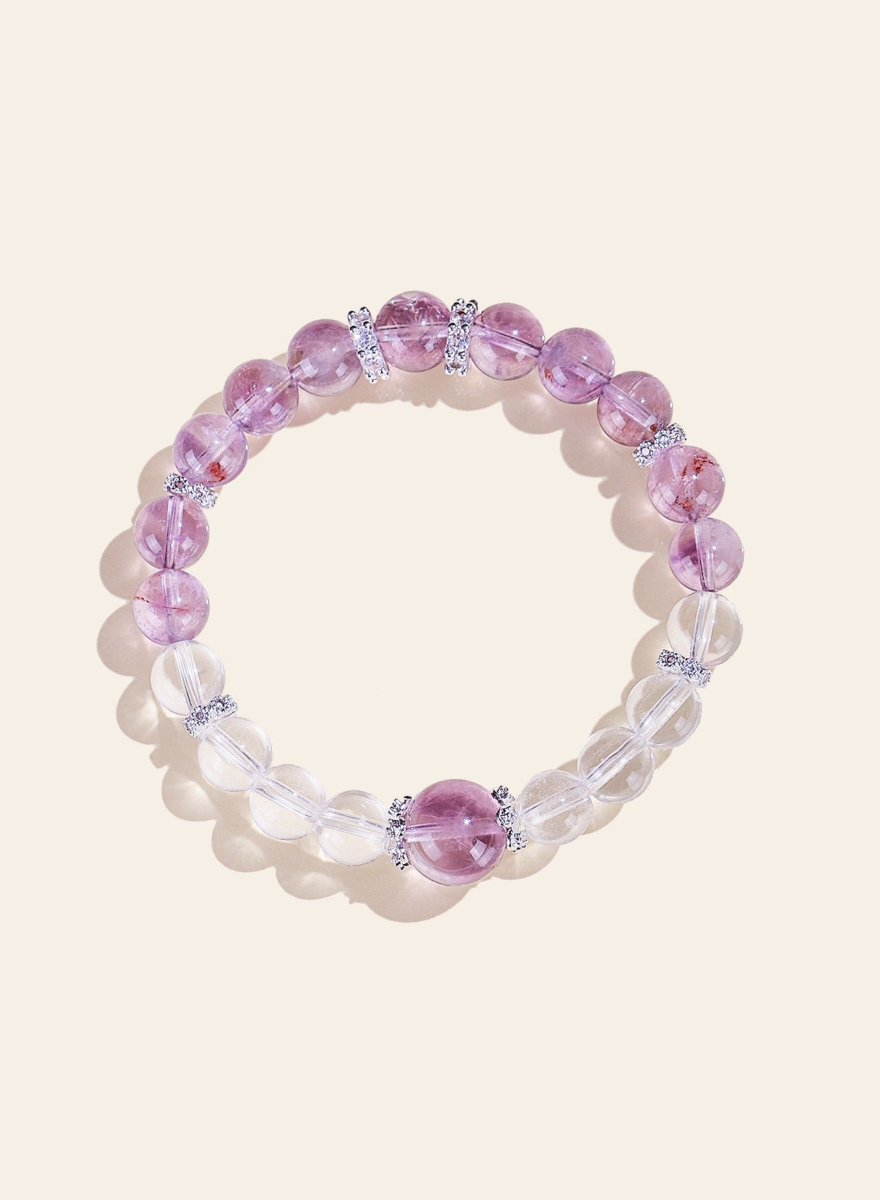 Planderful Fortune's Favor Amethyst Bracelet – Luxurious Crystal Elegance