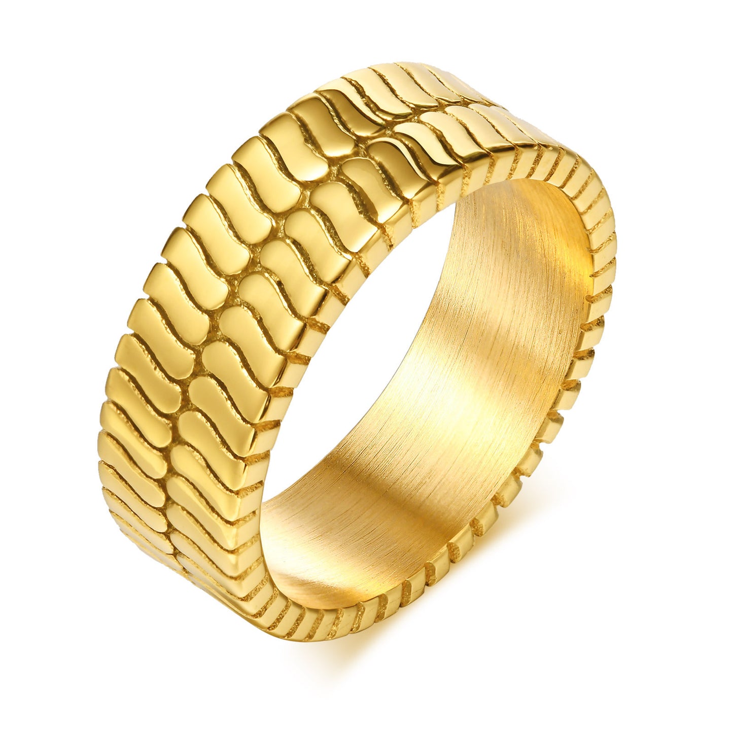 European And American Cross-Border Jewelry Ring 18K Gold