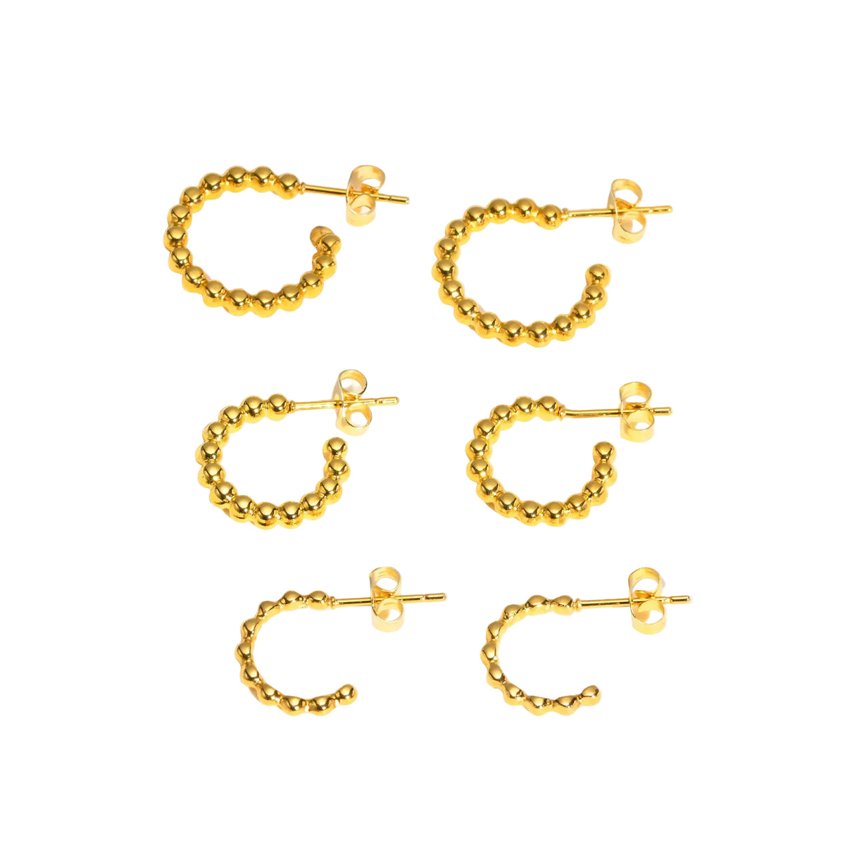 Modern Stainless Steel Earrings