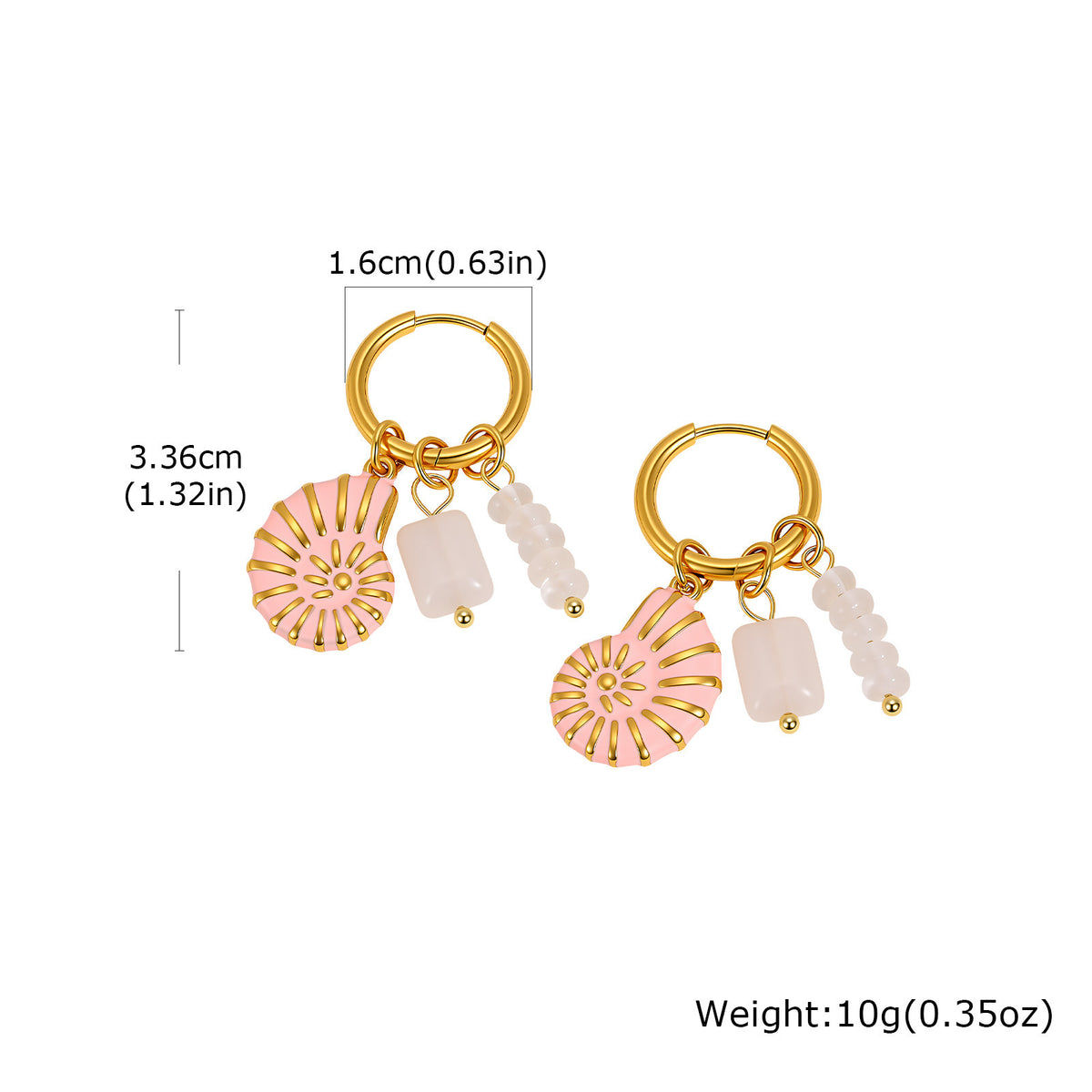 Modern Stainless Steel Earrings — Multiple Styles