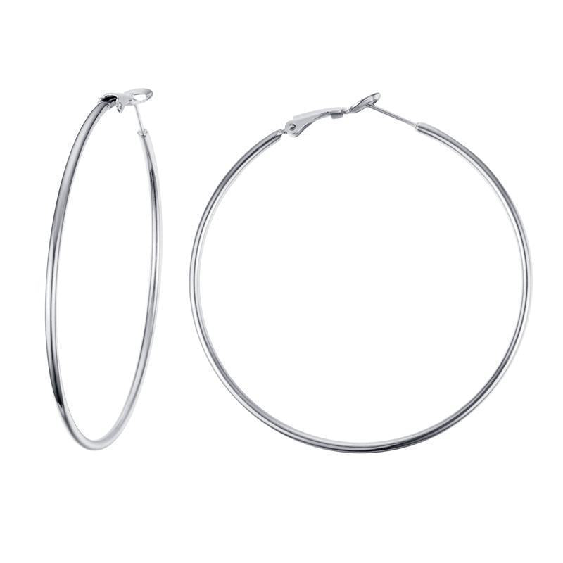 Large Stainless Steel Korean Fashionable Ear Rings Earrings