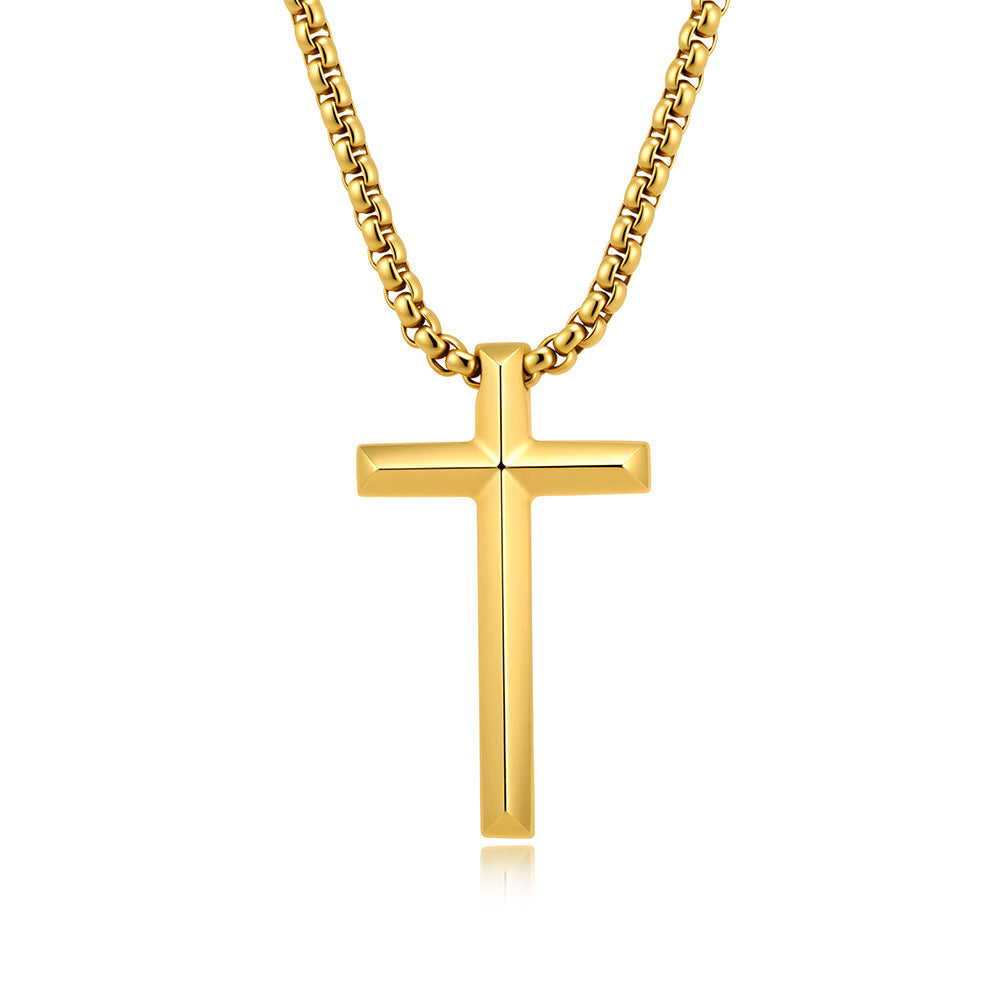Vintage Cross Pendant Necklace
