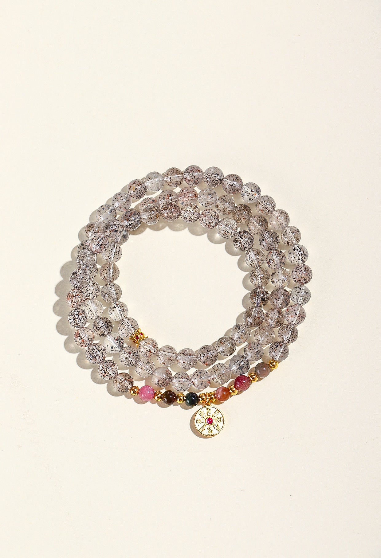 Planderful Fortune's Favor Bracelet – Stylish Black Strawberry Crystal Design